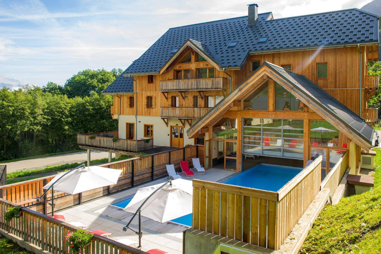 Goelia Les Chalets De Belledonne Saint-Colomban-des-Villards Exterior foto